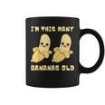 I'm This Many Bananas Old バナナ 2歳の誕生日 2歳 コーヒーマグ