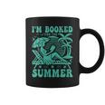 I'm Booked For The Summer Vacation Beach Book Lover Graphic Print Coffee Mug