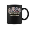 I’m Not Perverted I’m Just Italian In Comic Books Graphic Print Coffee Mug
