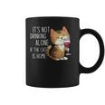 It's Not Drinking Alone If The Cat Is Home 面白い猫とワイン コーヒーマグ