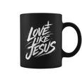 Jesus Love Like Jesus 十字架 クリスチャン コーヒーマグ