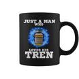 Just A Man Who Loves His Tren コーヒーマグ