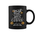 Just One More Chapter Tee Book Lover With Sunflowers Graphic Print Coffee Mug Just One More Chapter Tee Book Lover With Sunflowers Graphic Print Coffee Mug