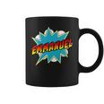 Kids Boys Emmanuel Comic Book Superhero Name Graphic Print Coffee Mug