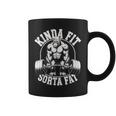 Kinda Fitorta Fat Gorilla 面白いワークアウトジムウェイトリフティング コーヒーマグ