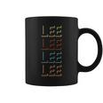 Lee First Name My Personalized Named コーヒーマグ