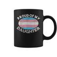 Lgbt お父さん 母 誇り Of My Transgender Daughter Transpride コーヒーマグ