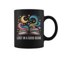 Lost In A Good Book Moon And Stars Fantasy BookTok Graphic Print Coffee Mug