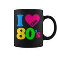 I Love The 80'S 80年代パーティードレスレトロ1980年代テーマ コーヒーマグ