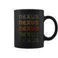 Love Heart Nexus グランジ ビンテージスタイル ブラック ネクサス コーヒーマグ