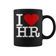 I Love Hr レッドハート 人事 コーヒーマグ