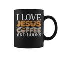 I Love Jesus Coffee And Books Jesus Is King Christ God Graphic Print Coffee Mug I Love Jesus Coffee And Books Jesus Is King Christ God Graphic Print Coffee Mug