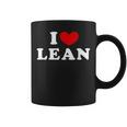 I Love Lean 私は愛する Lean コーヒーマグ