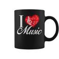 I Love Music D001-0095A コーヒーマグ