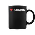 Love Perkins ハート コーヒーマグ