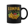 Lumpia Makes Me Happyルンピアは私を幸せにする フィリピンの春巻き 料理 食べ物 コーヒーマグ
