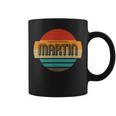 Martin 名称 レトロ・ヴィンテージ・サンセット 限定版 コーヒーマグ