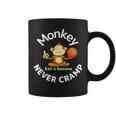 Monkey Never Cramp Eat A Banana Basketball コーヒーマグ