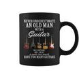 Never Underestimate An Old Man With A Guitar コーヒーマグ