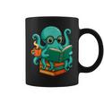 Octopus Reading Book Reading Bookworm Reader Graphic Print Coffee Mug