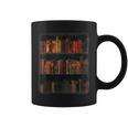 Old Books On Vintage Bookshelves Dark Academia Aesthetic Graphic Print Coffee Mug Old Books On Vintage Bookshelves Dark Academia Aesthetic Graphic Print Coffee Mug