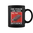 One Person Can Make A Difference Tiananmen タンクマン コーヒーマグ