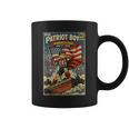 Patriot Boy America 250 July 4th 2026 Comic Book Style Shirt Graphic Print Coffee Mug