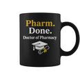 Pharm Done ドクターオブファーマシー 卒業式 コーヒーマグ