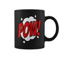 POW Comic Art Book Superhero Bubble Cartoon T-Shirt Graphic Print Coffee Mug POW Comic Art Book Superhero Bubble Cartoon T-Shirt Graphic Print Coffee Mug