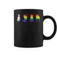 Progress Pride Cute Dog Lgbt プログレス ゲイ ペット好き コーヒーマグ