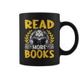 Read More Books Book Lovers Reading Graphic Print Coffee Mug