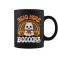 Read More Books Booooks Ghost Pumpkin Cute Teacher Halloween Graphic Print Coffee Mug