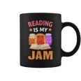 Reading Is My Jam I Love To Read Books Graphic Print Coffee Mug