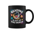 Reading Is Out Of This World Space Books Lover Graphic Print Coffee Mug