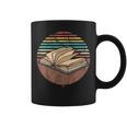 Retro Book Bookworm Book Lover Reader Reading Graphic Print Coffee Mug
