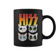 Hiss Cat シャツ 猫好き おもしろ猫シャツ コーヒーマグ