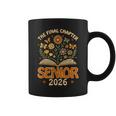 Senior 2026 Final Chapter Retro Book Lover Last First Day Graphic Print Coffee Mug