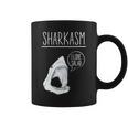 Sharkasm I Lovealad面白い皮肉なシャークスタジオ 長袖tシャツ コーヒーマグ