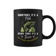 Sometimes Its A Fish Buzz Fishing Lover 漁師のギフト コーヒーマグ