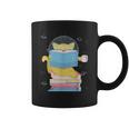 Space Cat Reading Book And Tea Space Cat For Men Women Kids Graphic Print Coffee Mug