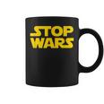 Stop Wars 反戦メッセージ 地球と宇宙の平和 コーヒーマグ