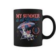 My Summer Is All Booked Silly-Goose Reading Book Bookish Graphic Print Coffee Mug