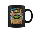 Summer Reading 2026 Unearth a Story Book Reading Graphic Print Coffee Mug