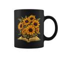 Sunflowers Flowers Book Floral Graphic Print Coffee Mug Sunflowers Flowers Book Floral Graphic Print Coffee Mug