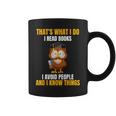 That's What I Do I Read Books I Avoid People I Know Things Graphic Print Coffee Mug