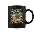 Tired Moms Book Club Cozy Night Coffee Reading Cat Graphic Print Coffee Mug Tired Moms Book Club Cozy Night Coffee Reading Cat Graphic Print Coffee Mug