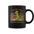 Unearth A Story Summer Reading 2026 Dinosaur Reading Books Graphic Print Coffee Mug