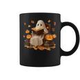 Vintage Ghost Reading Book Pumpkin Halloween Books Lover Graphic Print Coffee Mug Vintage Ghost Reading Book Pumpkin Halloween Books Lover Graphic Print Coffee Mug