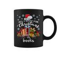 All I Want For Christmas Is Books For Book Worms T-Shirt Graphic Print Coffee Mug