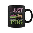 Want To Read Books Pet My Pug Dog Lover Pug Owner Graphic Print Coffee Mug Want To Read Books Pet My Pug Dog Lover Pug Owner Graphic Print Coffee Mug